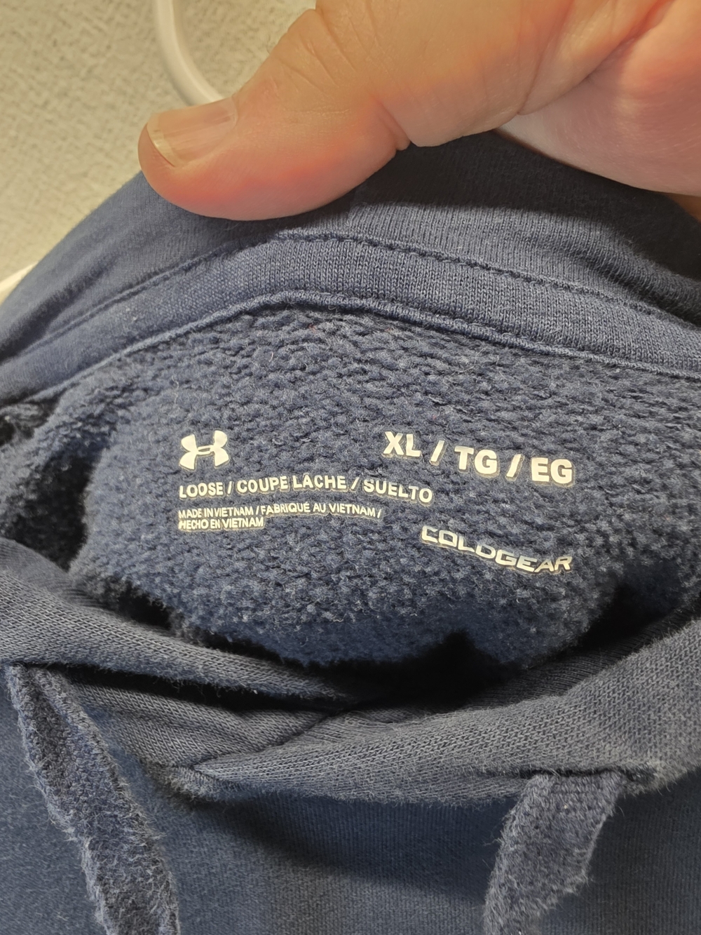 Urban Style Under Armour Short Sleeve Hoodie Sweatshirt Coldgear Sporty Pullover - Picture 5 of 11